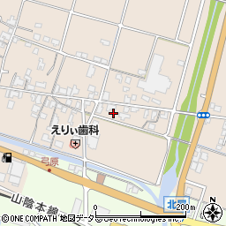 鳥取県東伯郡北栄町弓原277周辺の地図