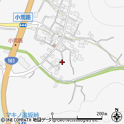 滋賀県高島市マキノ町小荒路539周辺の地図