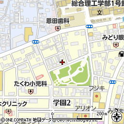 島根県松江市学園2丁目15-18周辺の地図