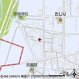 鳥取県東伯郡湯梨浜町田後852周辺の地図