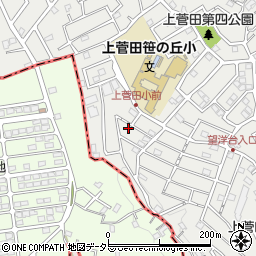 神奈川県横浜市保土ケ谷区上菅田町105-67周辺の地図