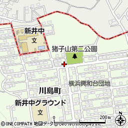 神奈川県横浜市旭区川島町3018-5周辺の地図