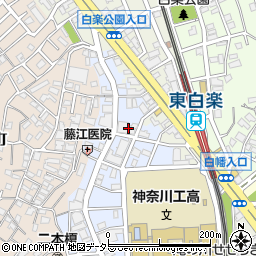 神奈川県横浜市神奈川区平川町25-1周辺の地図