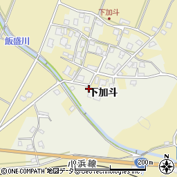 福井県小浜市下加斗20-7-1周辺の地図