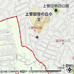 神奈川県横浜市保土ケ谷区上菅田町105-142周辺の地図