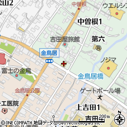 魚屋路富士吉田店周辺の地図