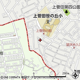 神奈川県横浜市保土ケ谷区上菅田町105-68周辺の地図