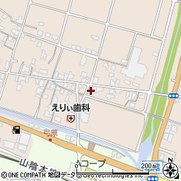 鳥取県東伯郡北栄町弓原280周辺の地図