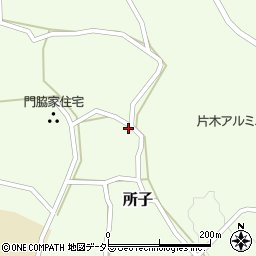 鳥取県西伯郡大山町所子376周辺の地図