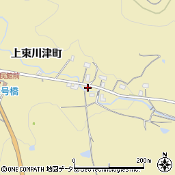 島根県松江市上東川津町76周辺の地図