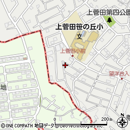 神奈川県横浜市保土ケ谷区上菅田町105-375周辺の地図