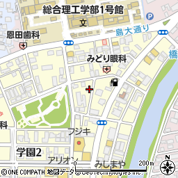 島根県松江市学園2丁目24-18周辺の地図