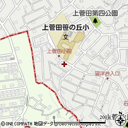 神奈川県横浜市保土ケ谷区上菅田町105-123周辺の地図