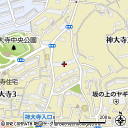 横浜ハイタウン１号棟周辺の地図