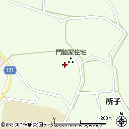 鳥取県西伯郡大山町所子359周辺の地図