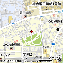 島根県松江市学園2丁目16-40周辺の地図