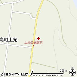鳥取県鳥取市気高町上光522-3周辺の地図