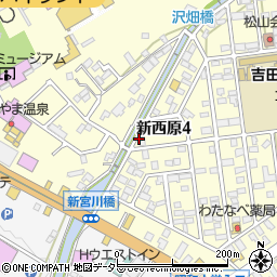 株式会社シンカ山梨　富士吉田営業所周辺の地図