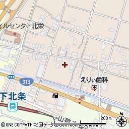 鳥取県東伯郡北栄町弓原316周辺の地図
