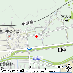 京都府舞鶴市田中638-2周辺の地図