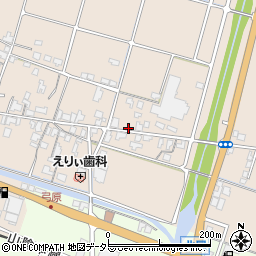 鳥取県東伯郡北栄町弓原255周辺の地図