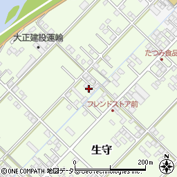 福井県小浜市生守6周辺の地図