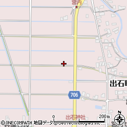 兵庫県豊岡市出石町宮内周辺の地図
