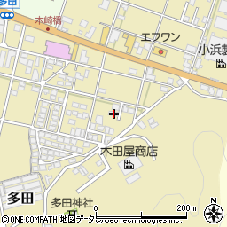 福井県小浜市多田7周辺の地図