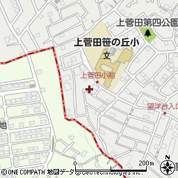 神奈川県横浜市保土ケ谷区上菅田町105-368周辺の地図