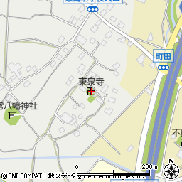 下川原自治会館周辺の地図