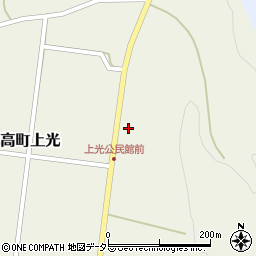 鳥取県鳥取市気高町上光522周辺の地図