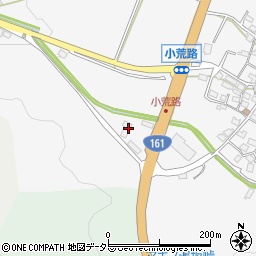 滋賀県高島市マキノ町小荒路864周辺の地図