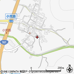滋賀県高島市マキノ町小荒路536周辺の地図