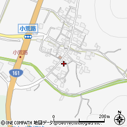 滋賀県高島市マキノ町小荒路523周辺の地図