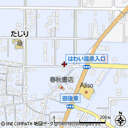 鳥取県東伯郡湯梨浜町田後652周辺の地図