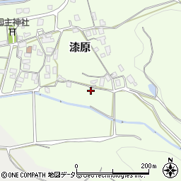鳥取県東伯郡湯梨浜町漆原242周辺の地図