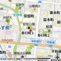 平野建具店周辺の地図