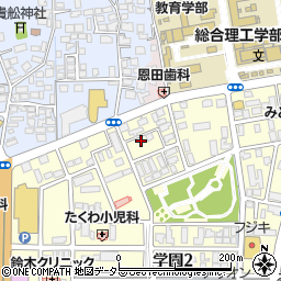 島根県松江市学園2丁目14-6周辺の地図