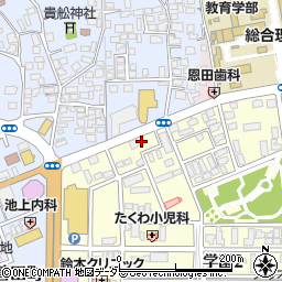 島根県松江市学園2丁目10-11周辺の地図
