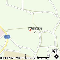 鳥取県西伯郡大山町所子357周辺の地図