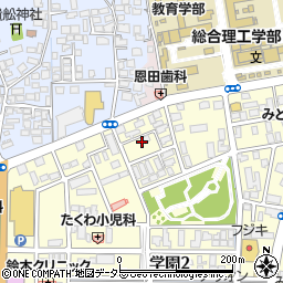 島根県松江市学園2丁目14-7周辺の地図
