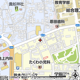 島根県松江市学園2丁目10-16周辺の地図