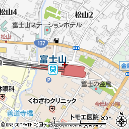 富士急トラベル株式会社　トラベルスクエア周辺の地図