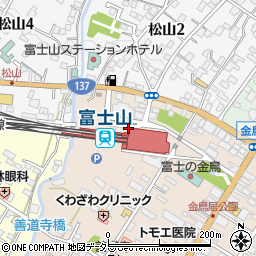 山梨県出先機関　やまなし・しごと・プラザサテライト周辺の地図