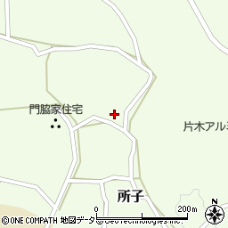鳥取県西伯郡大山町所子415周辺の地図