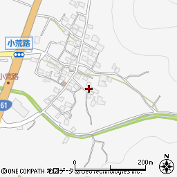 滋賀県高島市マキノ町小荒路560周辺の地図