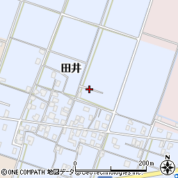 鳥取県東伯郡北栄町田井周辺の地図
