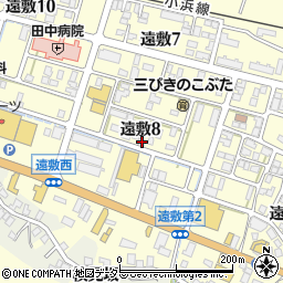 福井県小浜市遠敷8丁目306周辺の地図