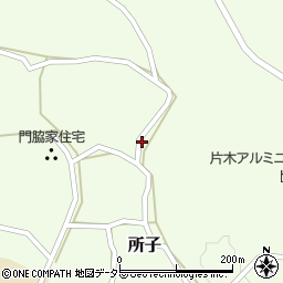 鳥取県西伯郡大山町所子400周辺の地図