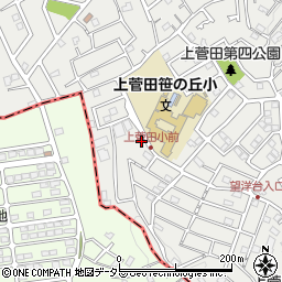 神奈川県横浜市保土ケ谷区上菅田町105-132周辺の地図